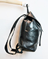 Studded Skull Backpack, side view